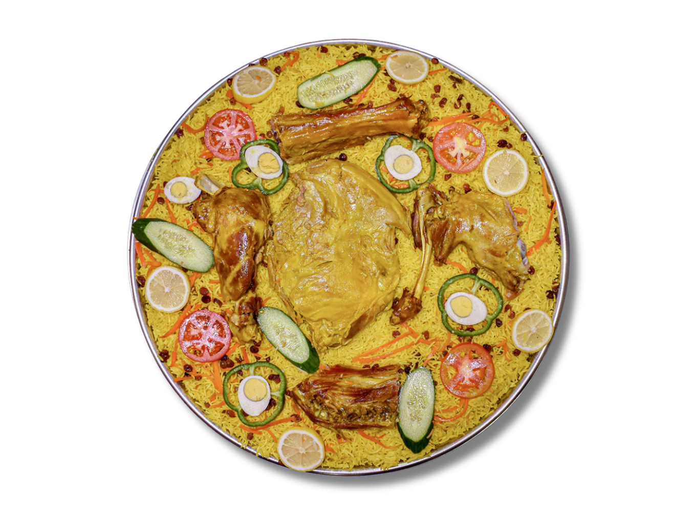 Quarter Arabic Goat with mandi